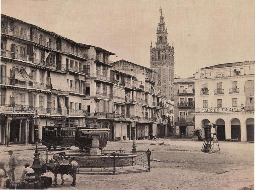 1868-francis-frith-fondo-fotografico-navarra-1865-1881-sevilla-plaza-de-san-francisco-ayunta