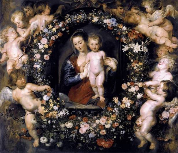rosas-rubens-paul-madonna-en-floral-wreath