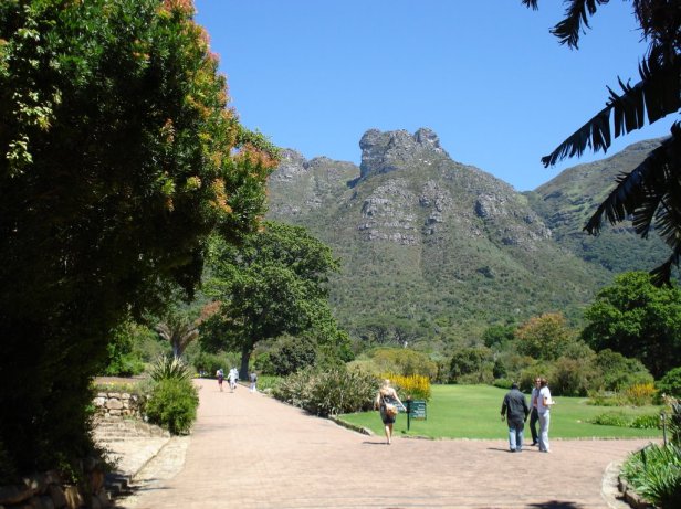 Entrance to Kirstenbosch National Botanical Gardens