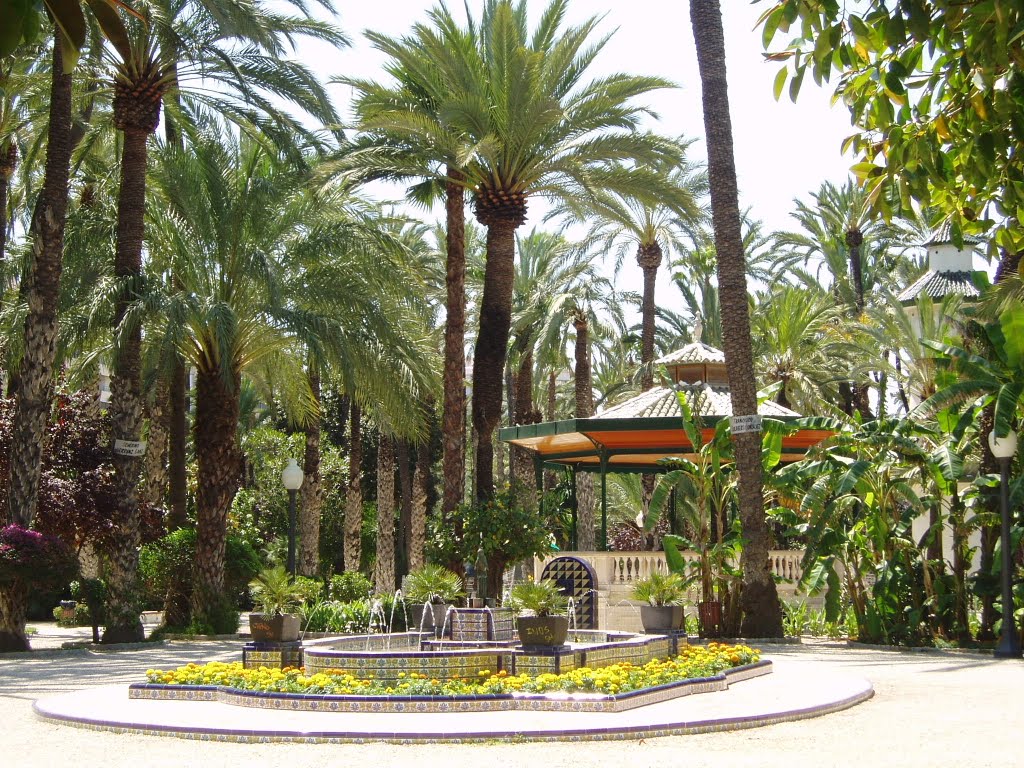 Parque Ribalta EUROPA.-LA VUELTA AL MUNDO EN 885 JARDINES.-ESPAÑA. ELCHE.-Parque ...